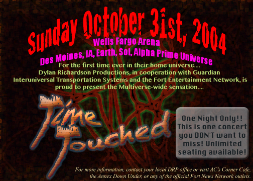 Time Touched Flyer